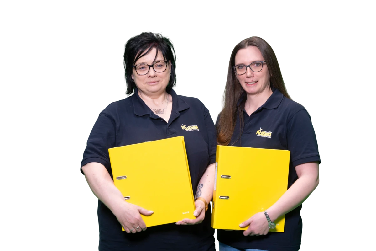 Petra und Sandra vom Kuben-Team